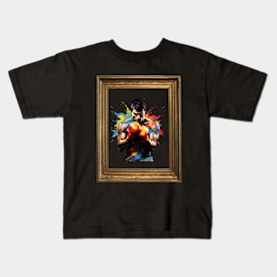 Retro Boxer Kids T-Shirt